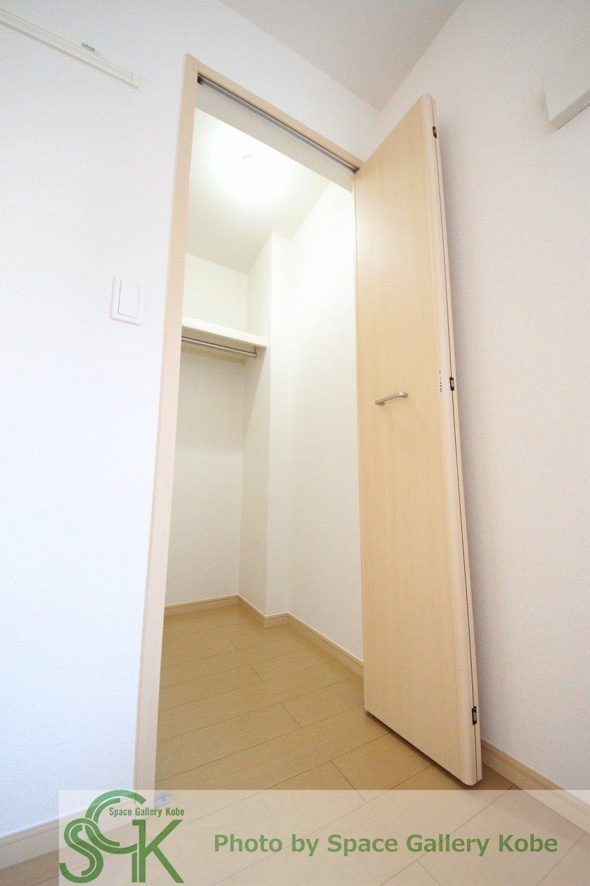 ソレイユ土山Ⅰの収納|※同物件の別のお部屋の写真です※