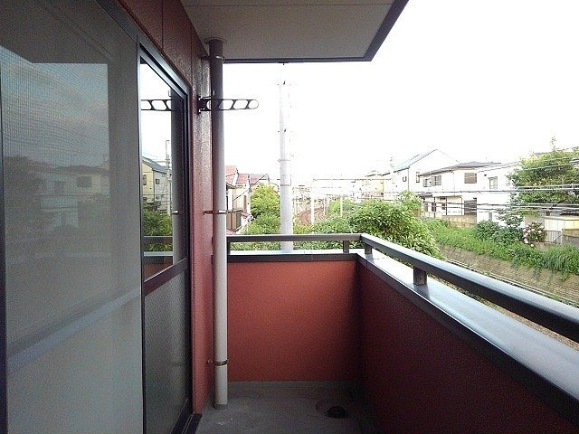 サンモール津田沼のバルコニー