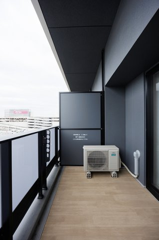スカイグランデ津田沼のバルコニー|※写真は同タイプ住戸です。