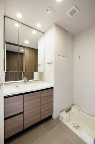 スカイグランデ津田沼の洗面所|※写真は同タイプ住戸です。