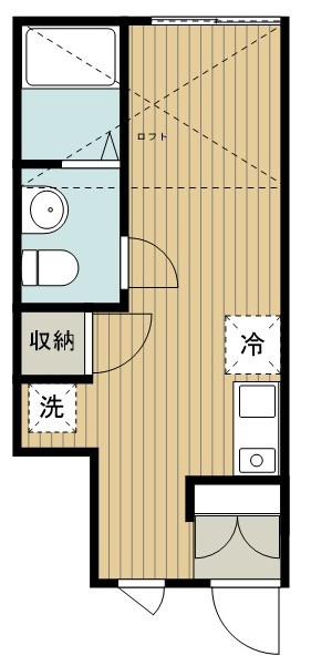 アルページュ八潮の間取り