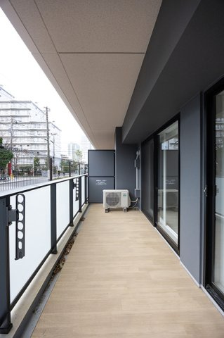スカイグランデ津田沼のバルコニー|※写真は同タイプ住戸です。