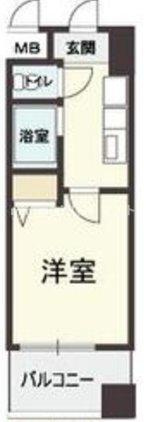 HOPE CITY天神橋の間取り