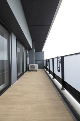 スカイグランデ津田沼のバルコニー|※写真は同タイプ住戸です。