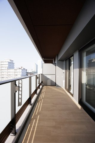 スカイグランデ津田沼のバルコニー|※写真は同タイプ住戸です。