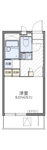 レオパレスＧＲＡＣＥ　本大久保の間取り
