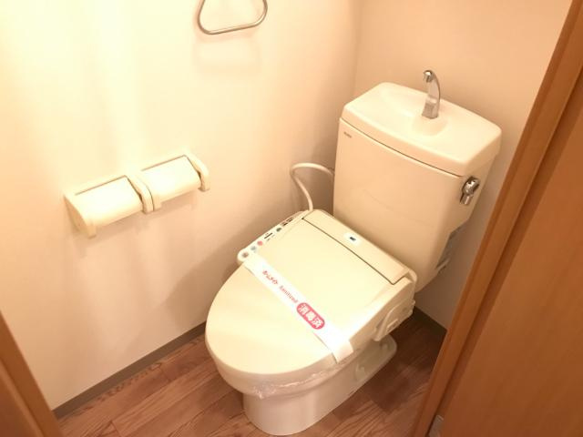 スカイグリーンのトイレ|シャワー付トイレ