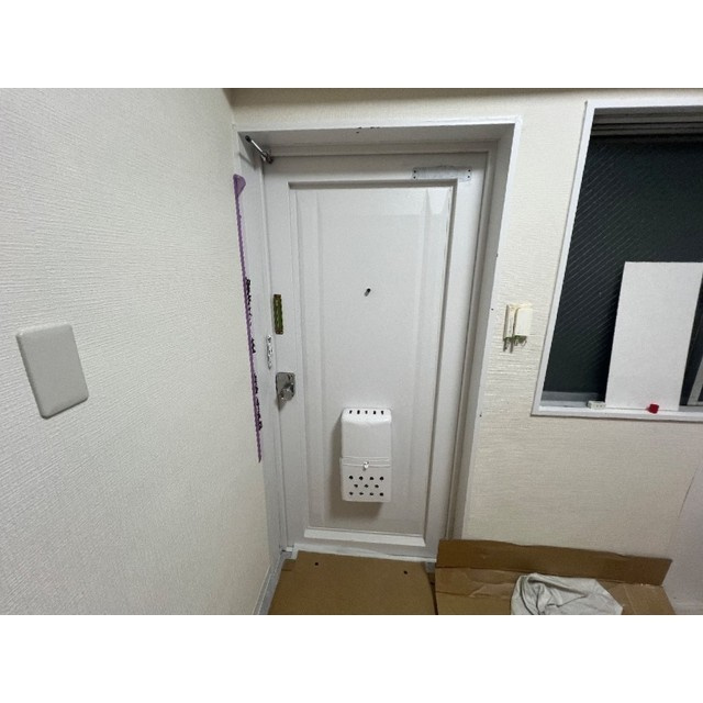船橋セブンハイツの玄関