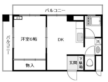 セザール麻美の間取り