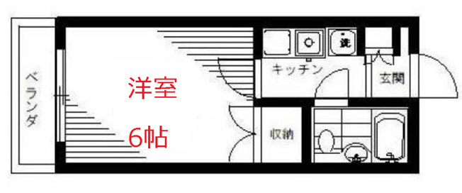 【間取り】 | フローラ鶴見