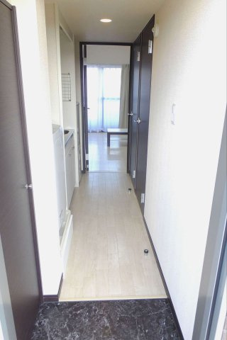 レオネクストエクレールの玄関|段差のない玄関で安全です