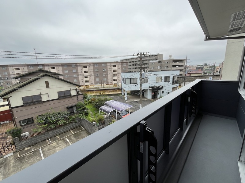 ミリアビタ習志野駅前のバルコニー