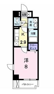 フラットFの間取り|※間取りが現況と異なる場合は現況を優先します※