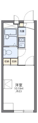 レオパレスボヌールの間取り
