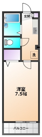 メゾンドプレステージの間取り