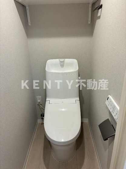 【トイレ】 | OAK VILLA Shinagawa Residence | シンプルで使いやすいトイレです