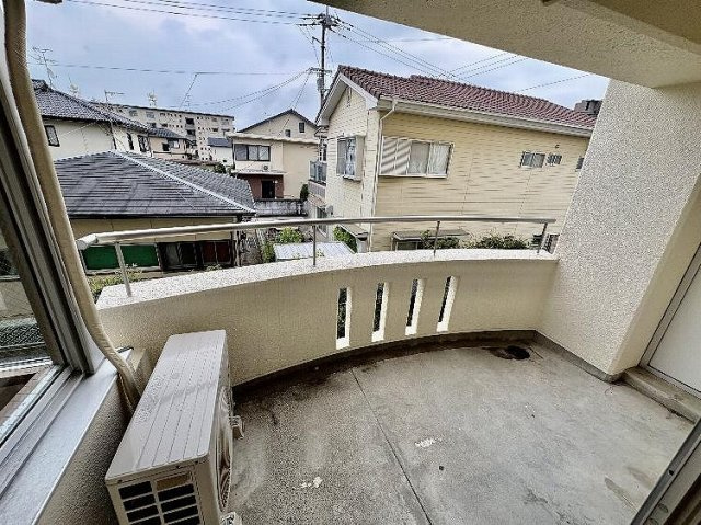 岡林マンションのバルコニー