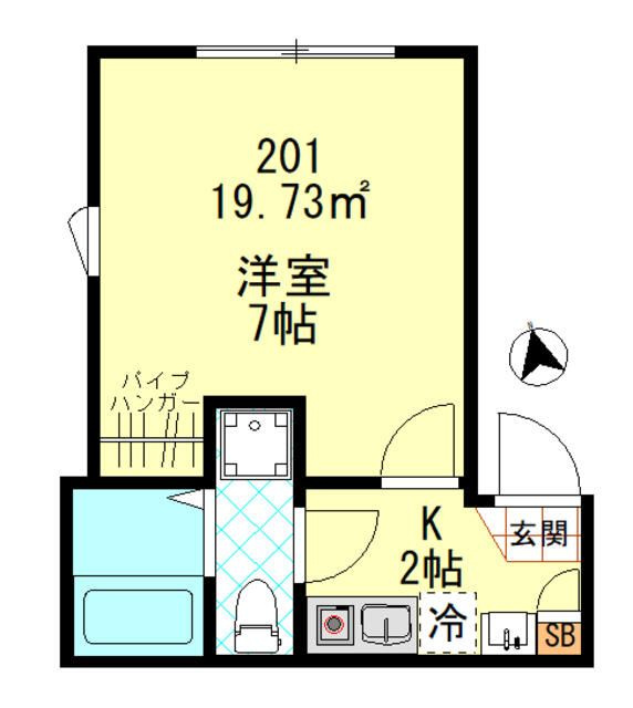 エースコート鶴見の間取り