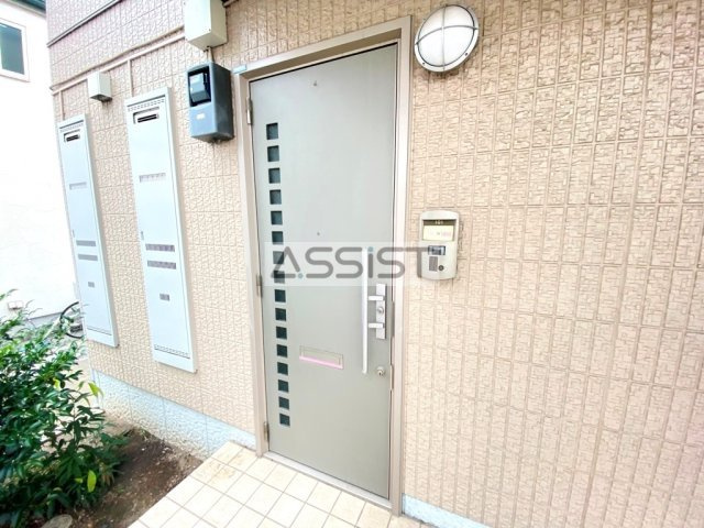 ハイムなゆたⅡの玄関