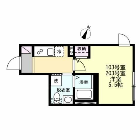 ユーテラス生麦の間取り