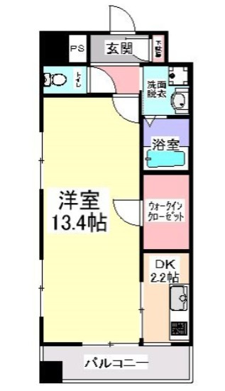 ソレイユの間取り