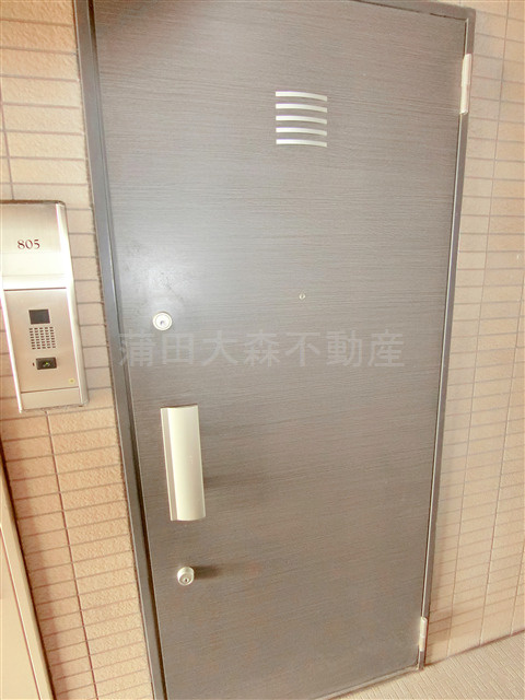コンシェリア大森山王の玄関
