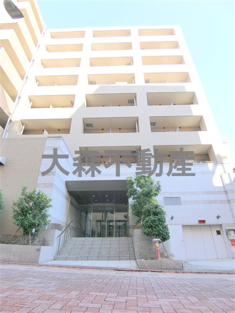 コンシェリア大森山王の外観|2007年8月築　RC鉄筋コンクリート造地上8階建て1K～1LDK総戸数121戸
東京都大田区山王3丁目　JR京浜東北線大森駅徒歩9分