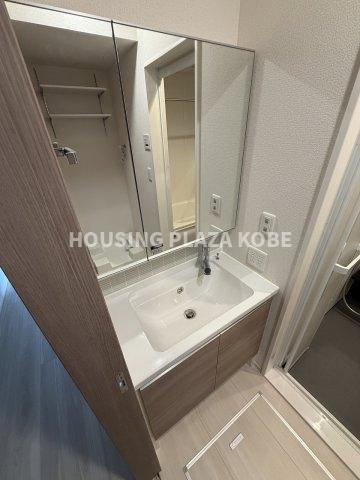 D-ROOM大塚町の洗面所