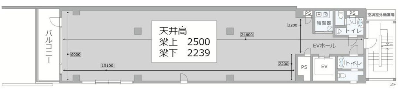 おおきにせんば心斎橋筋ビルの間取り