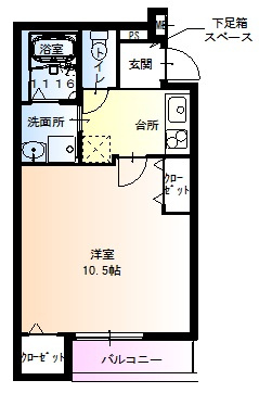 フジパレス堺鳳東Ⅵ番館 の間取り