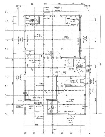 知多郡東浦町大字森岡字濁池22-46『仲介手数料無料』新築一戸建て・建売の間取り|　２階平面図　2F:主寝室6.1帖　WIC設置！洋室6.1帖・洋室5.6帖・洋室4.5帖　CL設置♪南面インナーバルコニー♪