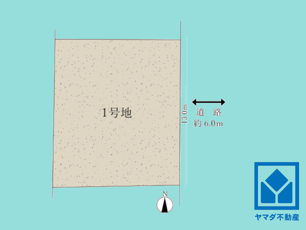南区西九条川原城町　1期の土地図