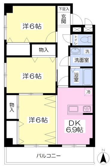 【間取り】 | セニデコ・プロヴァンス 
