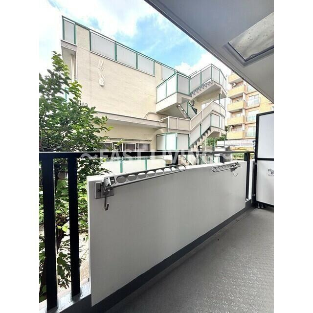 那須ハイライズのバルコニー