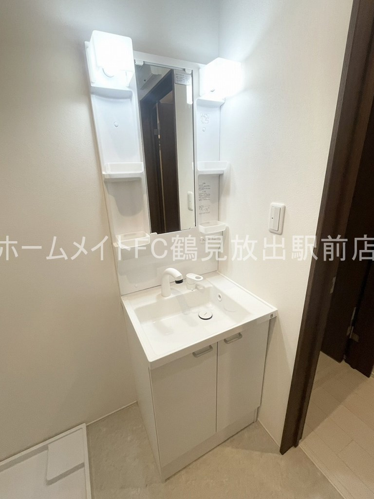 仮称）諏訪1丁目共同住宅の独立洗面台
