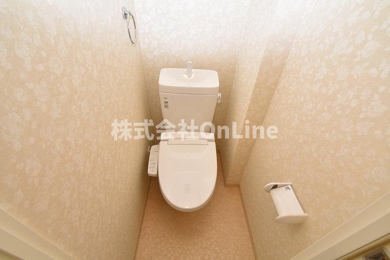 Luxe布施東のトイレ