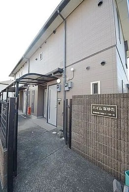 ハイムなゆたのエントランス
