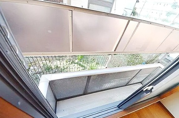 ハイムなゆたのバルコニー