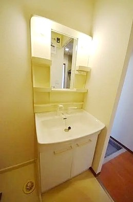 ハイムなゆたの洗面所