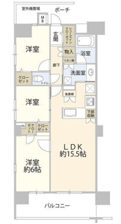 【間取り】 | ルピアコート南浦和 | 間取りです。