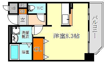 コンフォルト水笠の間取り