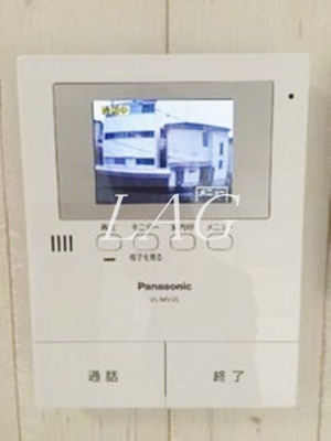 【セキュリティ】 | プログレスコート | モニター付きインターフォンです。