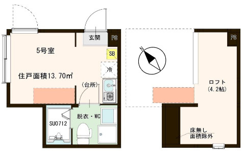 【間取り】 | ハーモニーテラス平井Ⅴ