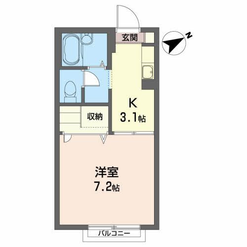 サンデール山崎町の間取り