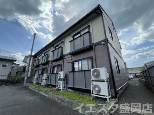 サンデール山崎町のバルコニー