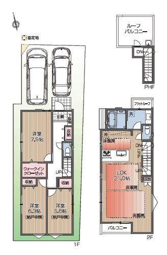 杉並区荻窪３丁目　新築戸建て　A号棟の画像