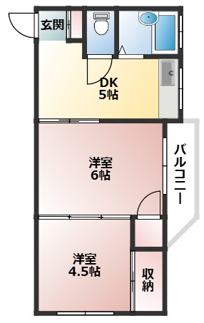 コートMTKの間取り