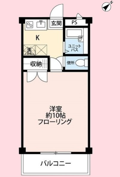 アムール　Araiの間取り