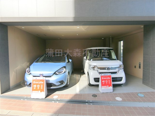 ガリシア大森Eastの駐車場|敷地内平置き駐車場