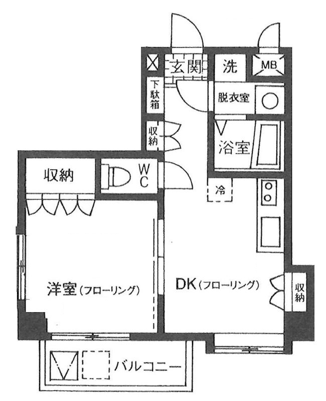 グロントホーム の間取り|間取りです。